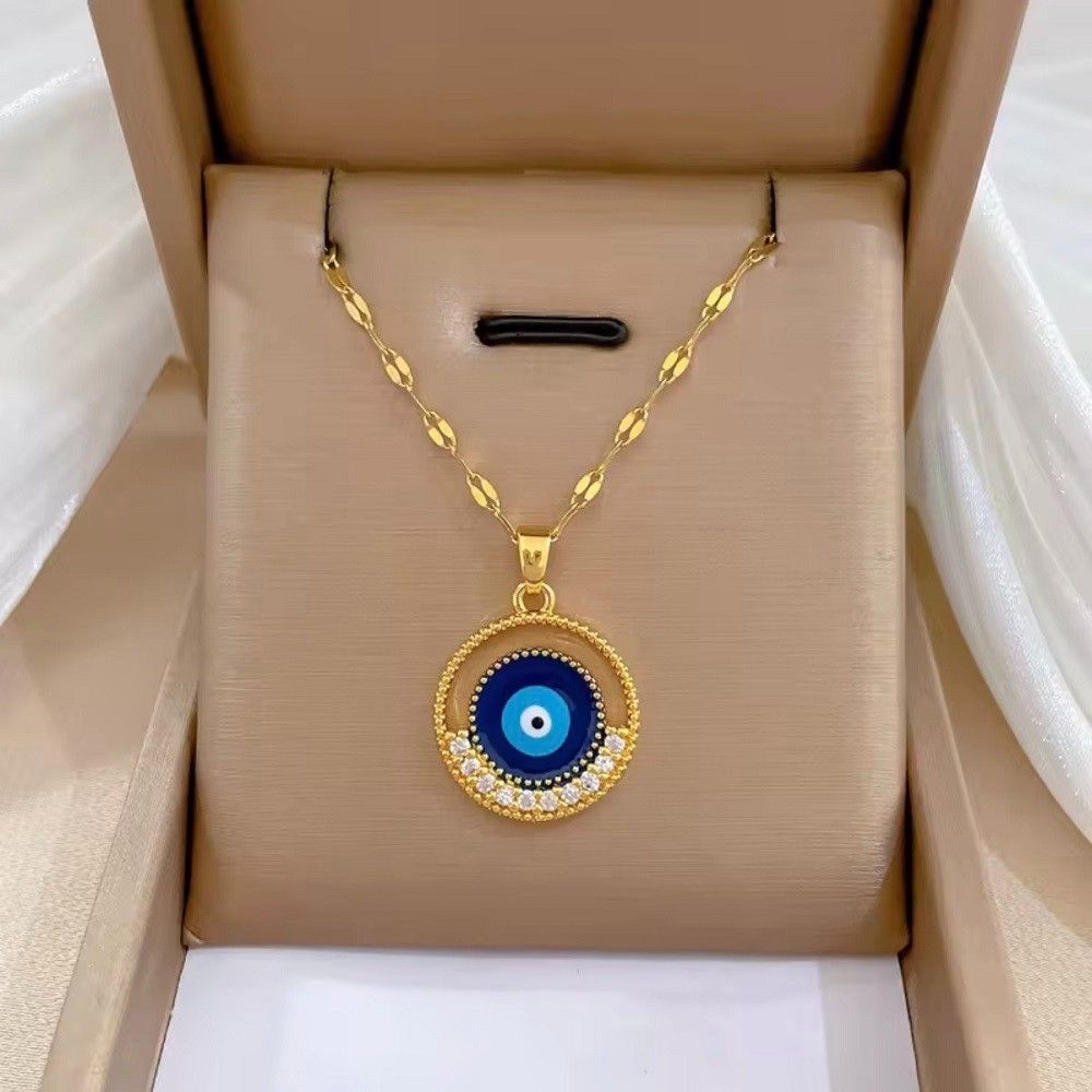 Evil Eye Anti Tarnish Waterproof Pendant