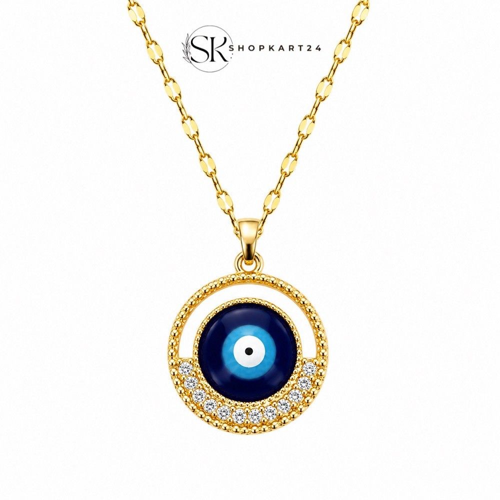 Evil Eye Anti Tarnish Waterproof Pendant