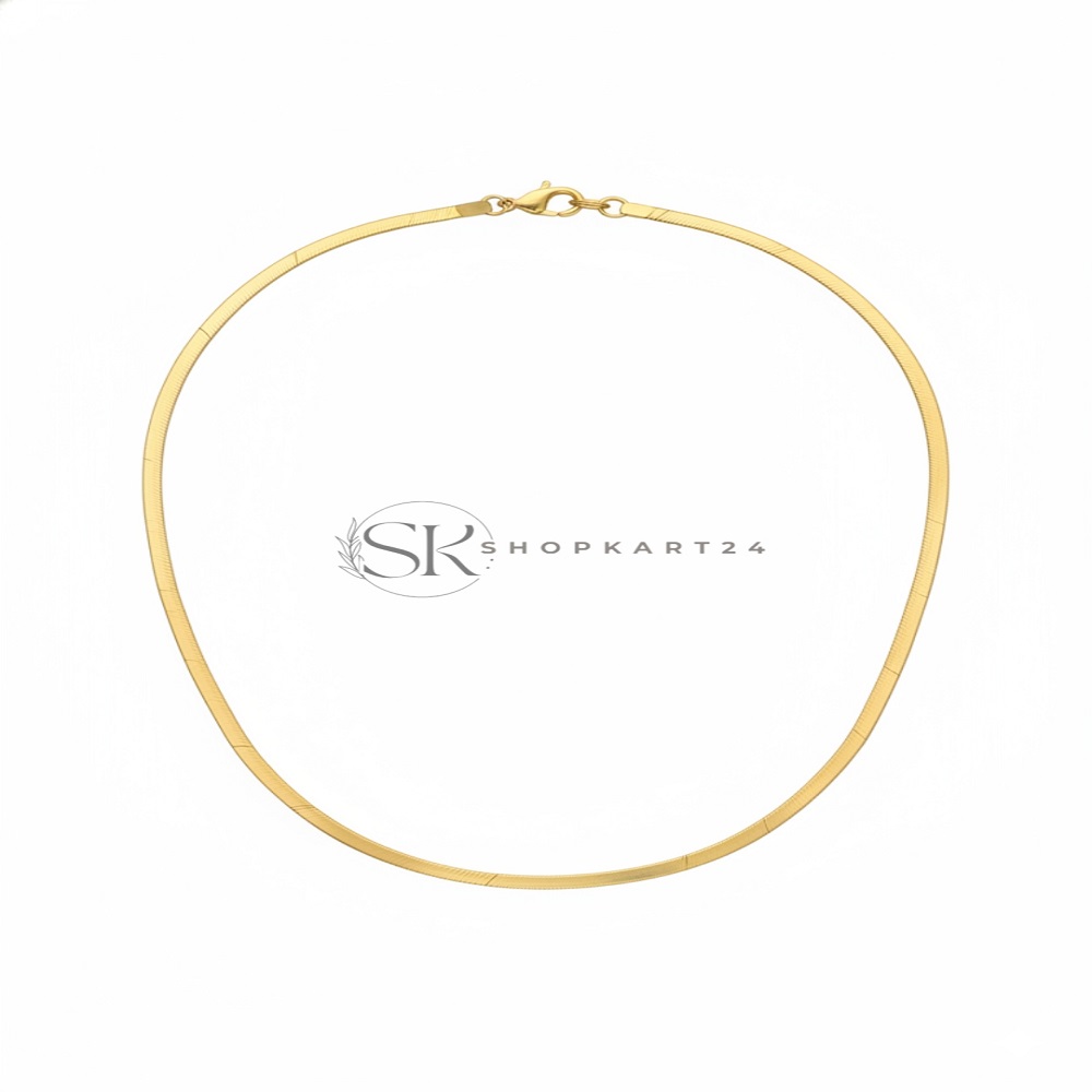 Golden Stainless Steel Snake Chain