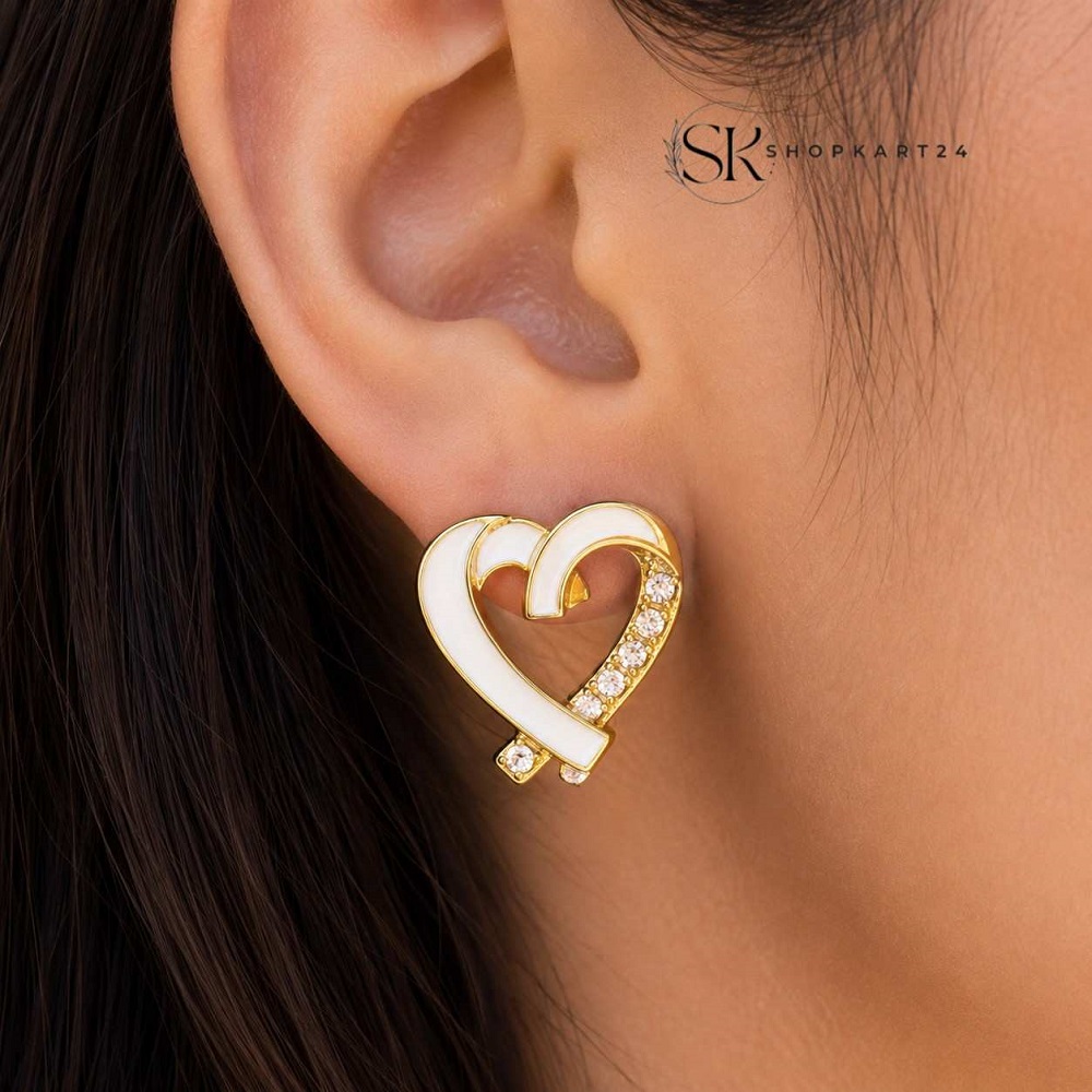 Korean Heart Glow Studs