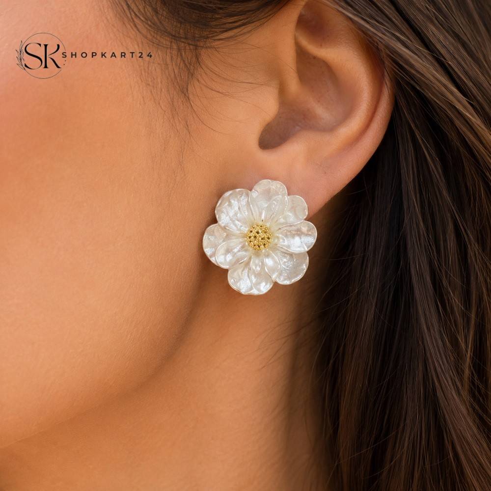 Moonflower Earrings