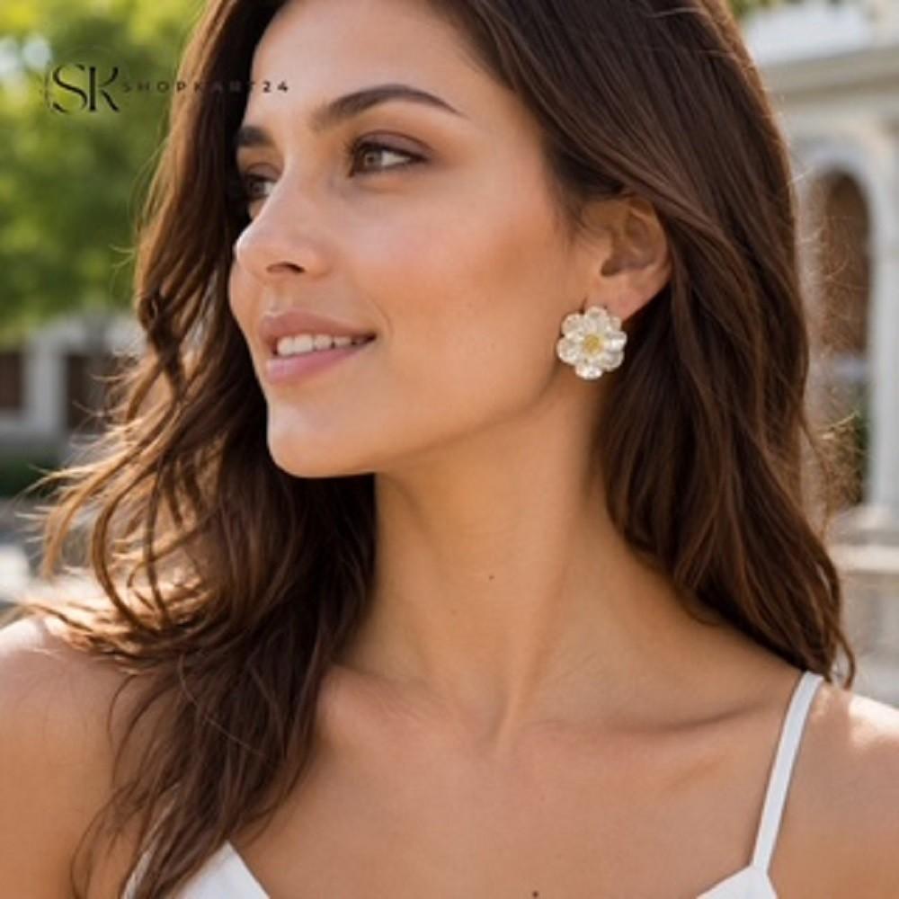 Moonflower Earrings