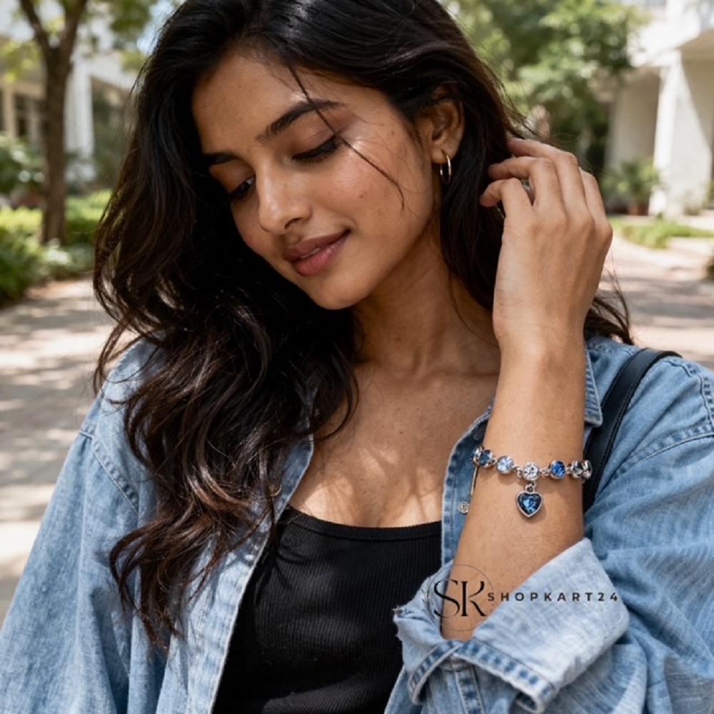 Ocean Heart Bracelet