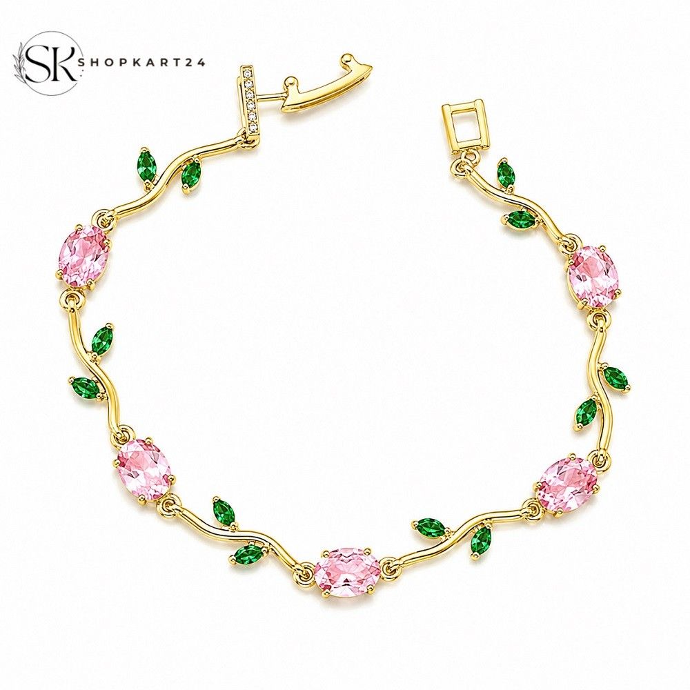Pink Tulip Bracelet