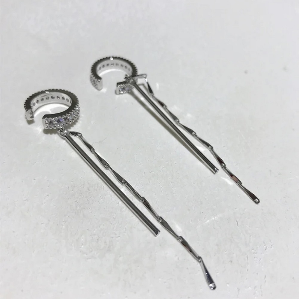 Retro Light Luxury Charm Ear Bone Clip Earring