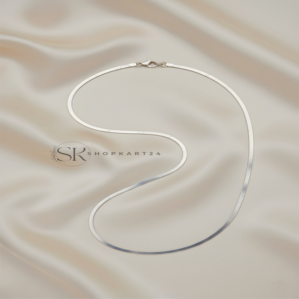 Silver Stainless Steel Snake Chain