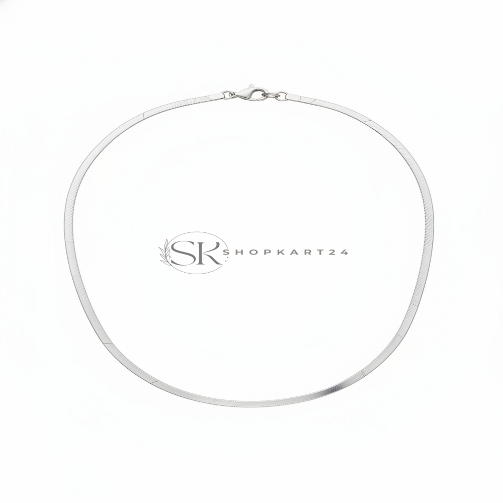 Silver Stainless Steel Snake Chain