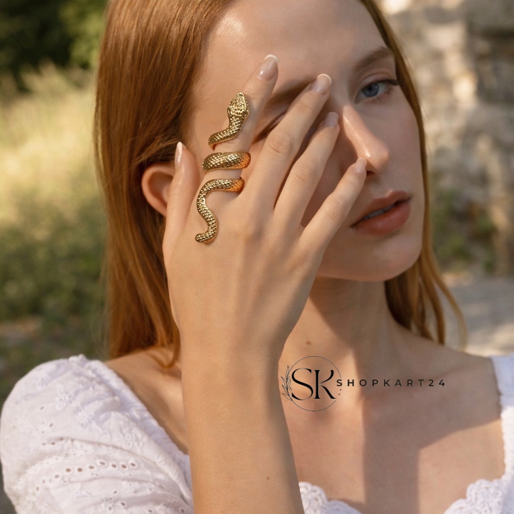 Snake Adjustable Ring