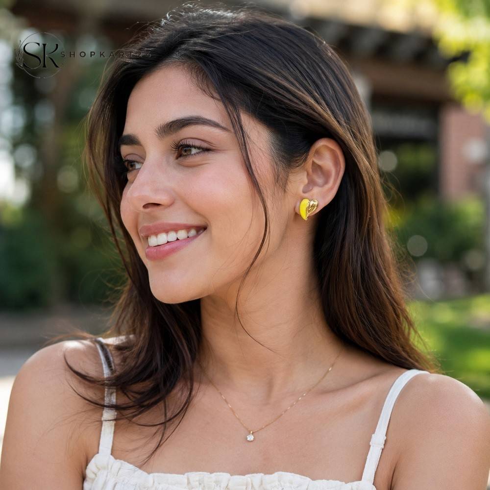 Sunbeam Curve Earrings
