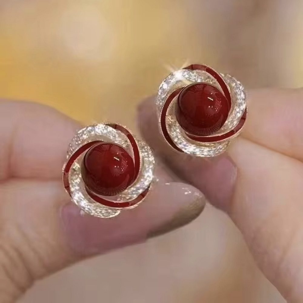 Trendy Korean Chic Earring Combo