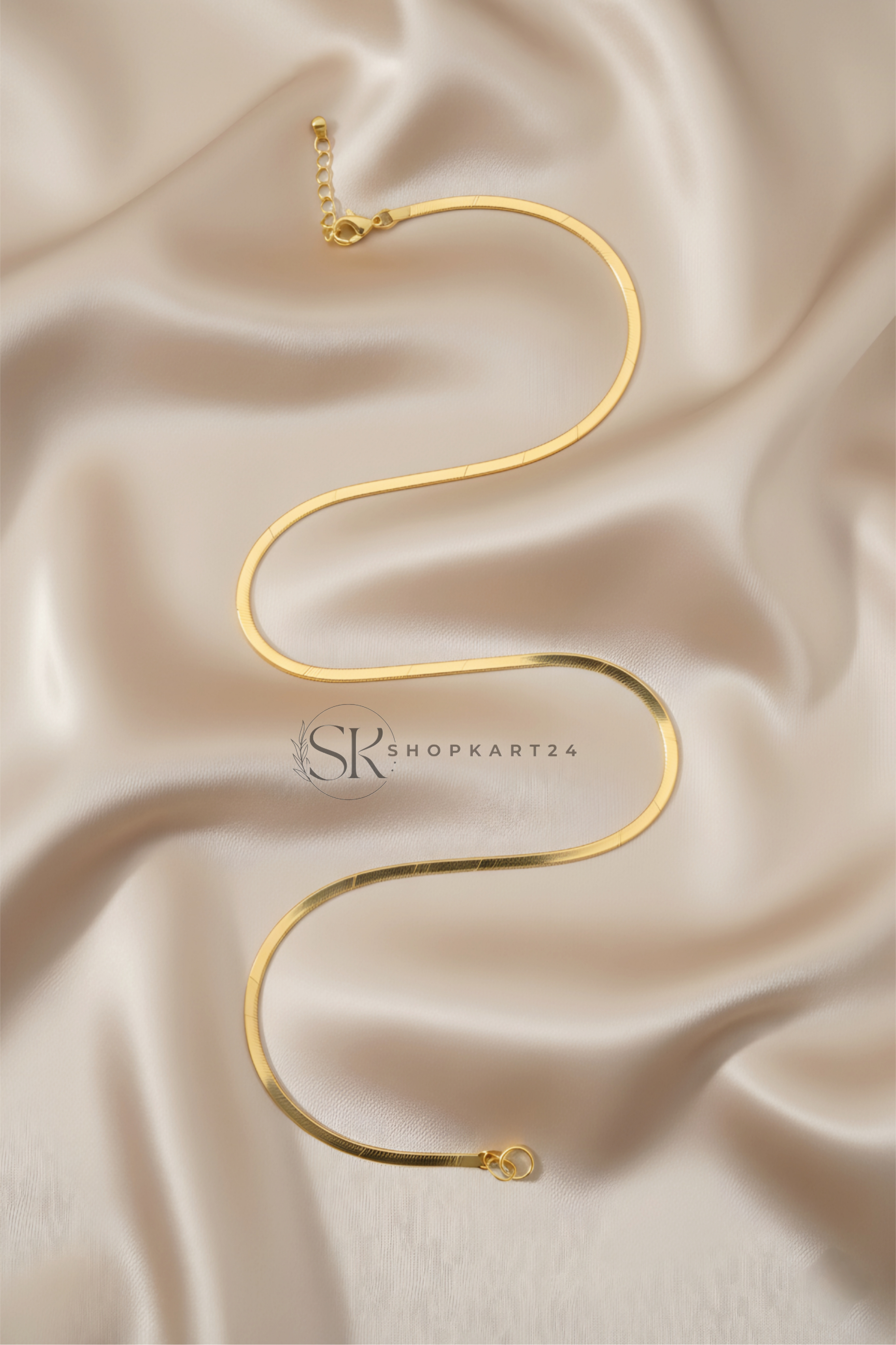 Golden Stainless Steel Snake Chain