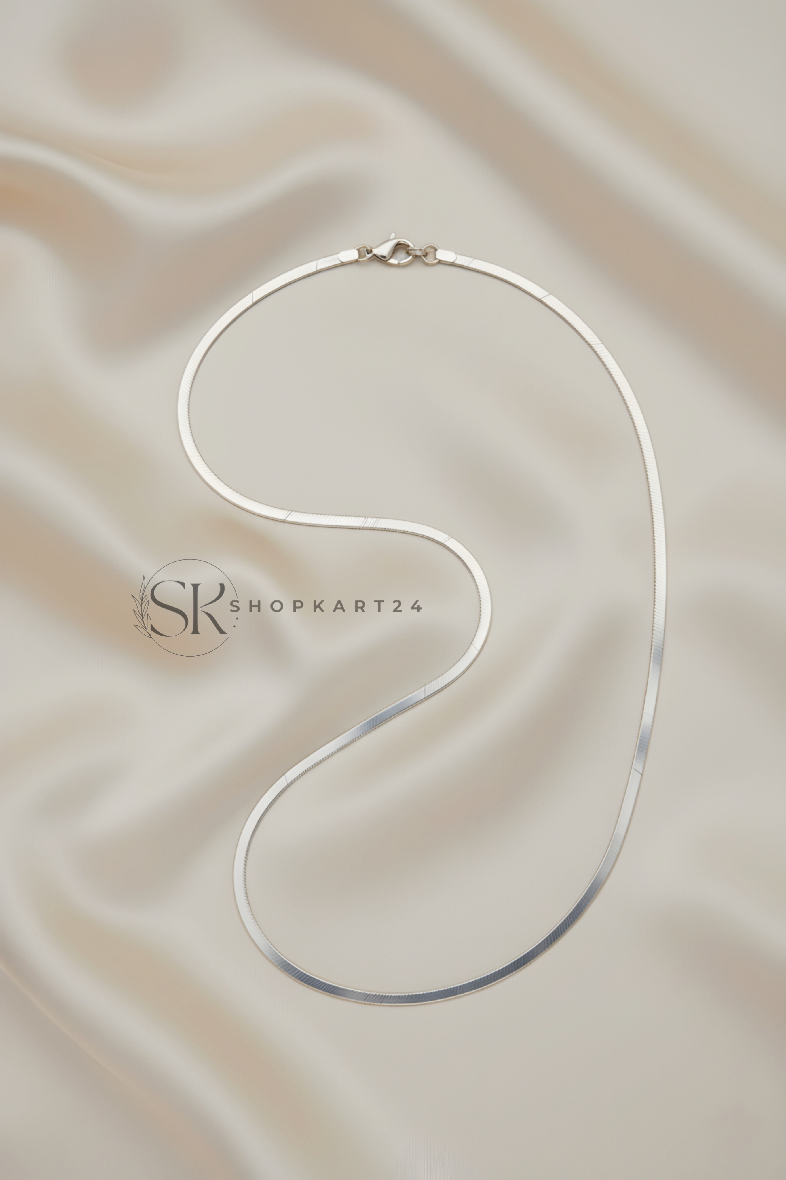 Silver Stainless Steel Snake Chain