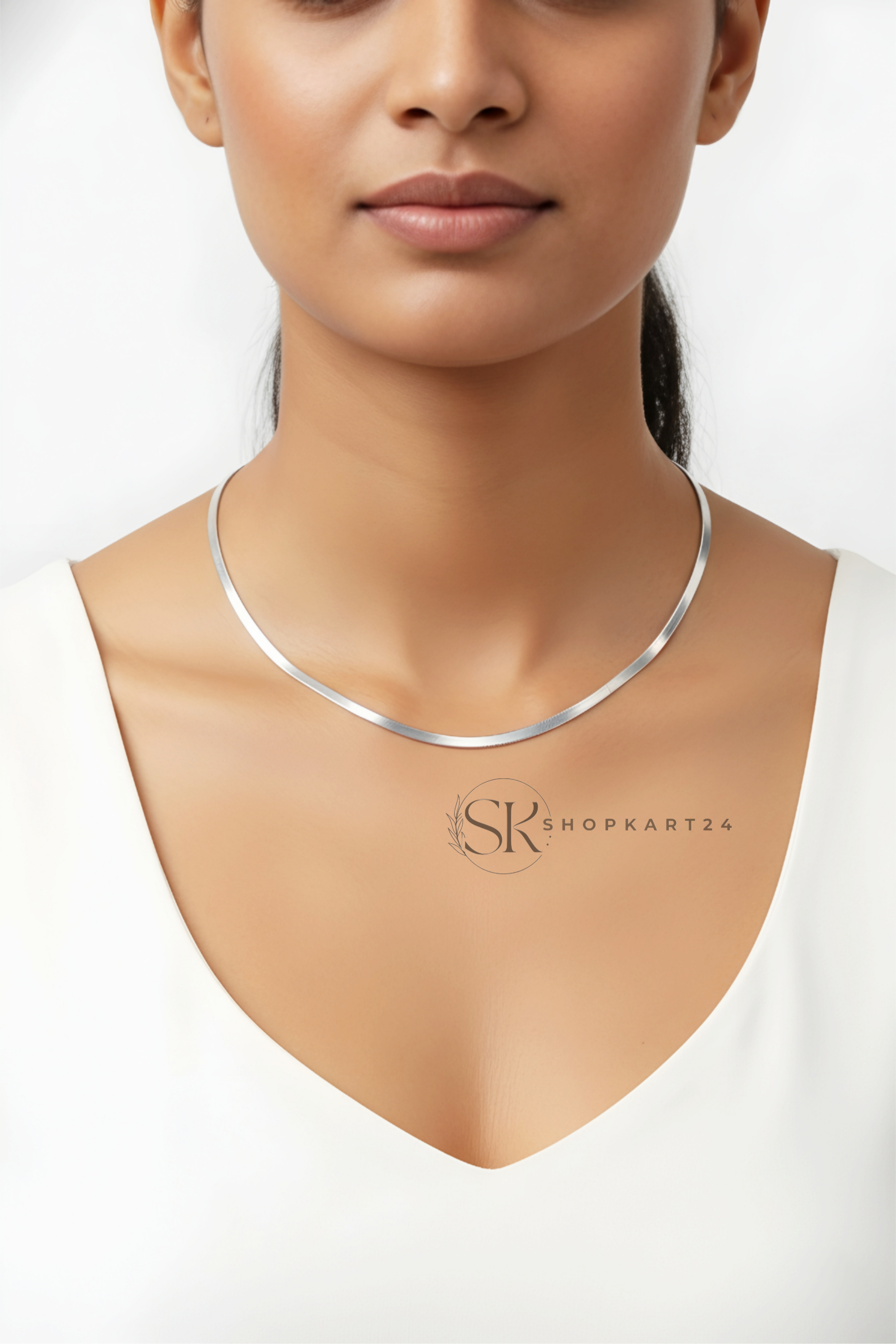 Silver Stainless Steel Snake Chain