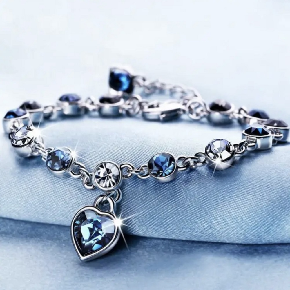 Ocean Heart Bracelet
