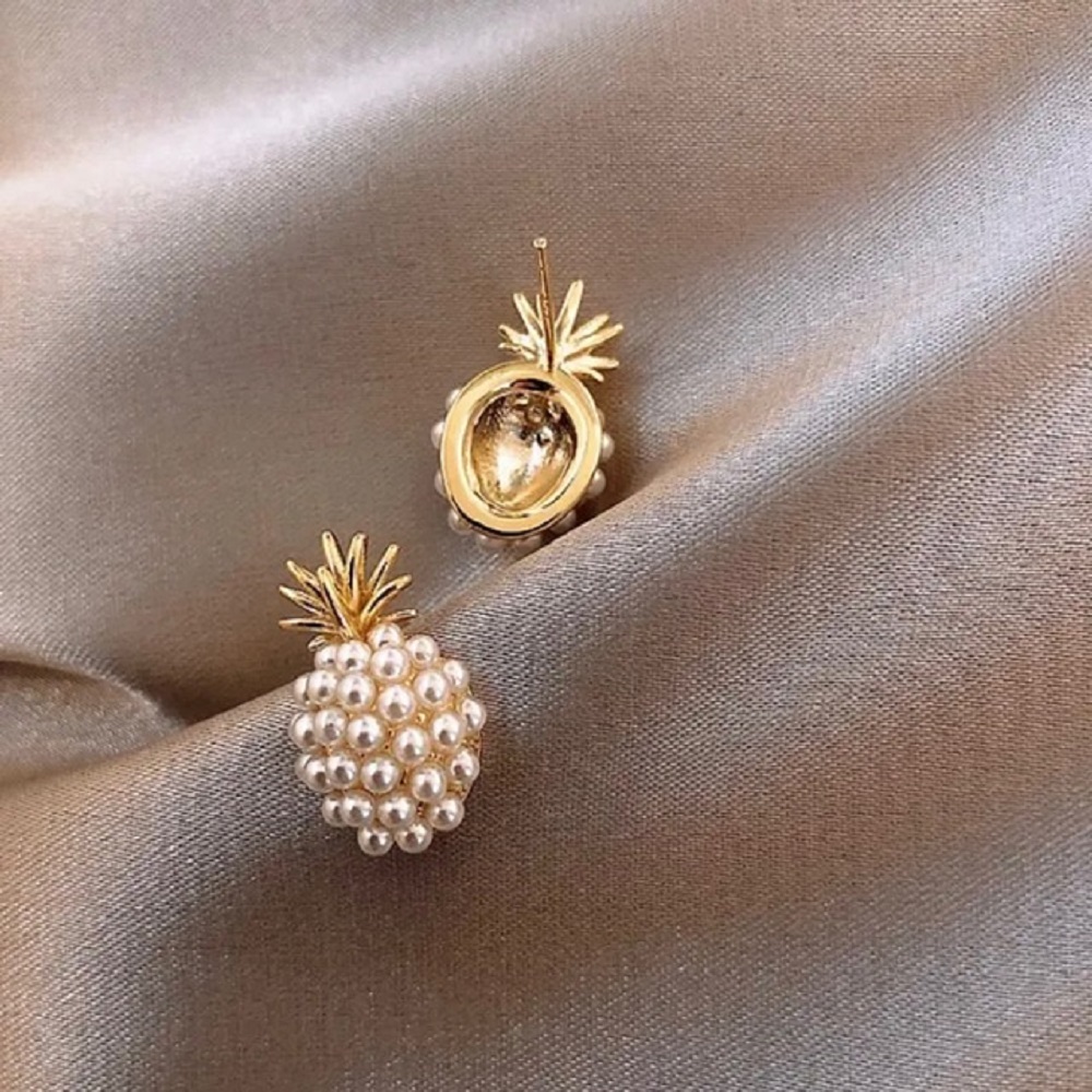 Pineapple Stud Korean Earring